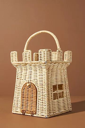 Holdie Folk Rattan Castle Bag | Anthropologie (US)