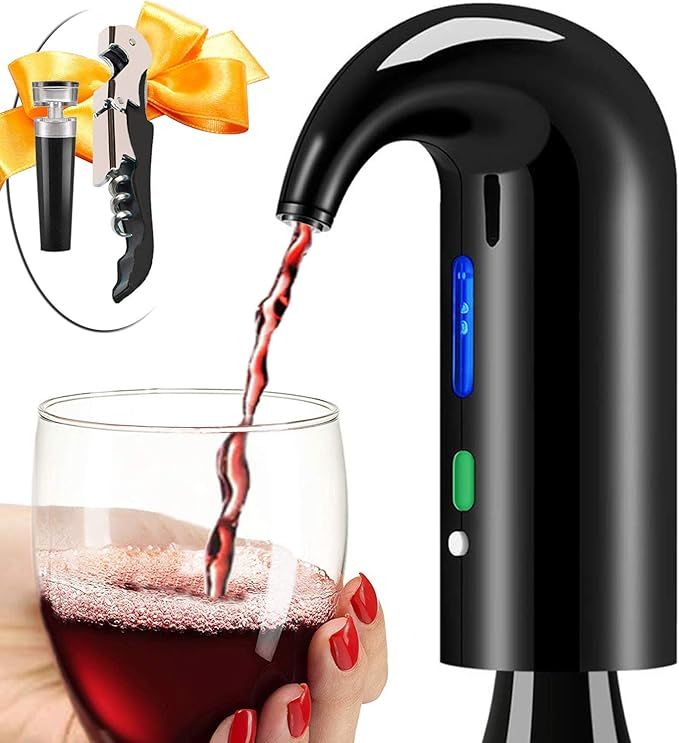 Wine Aerator Electric Wine Decanter Best Sellers One Touch Red -White Wine Accessories Aeration W... | Amazon (US)