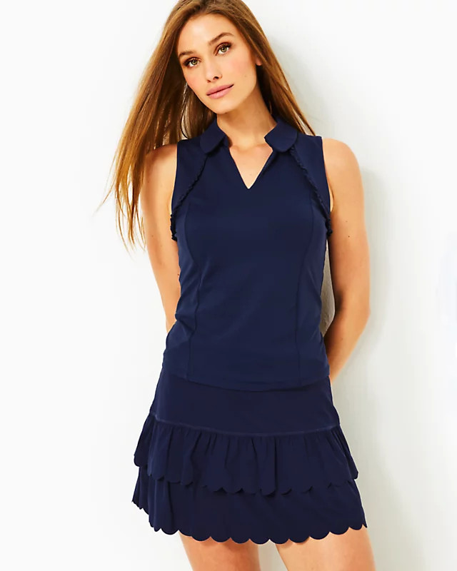 UPF 50+ Luxletic Miesha Scallop Skort | Lilly Pulitzer