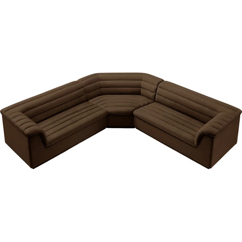 148'' Velvet Sofa | Wayfair North America