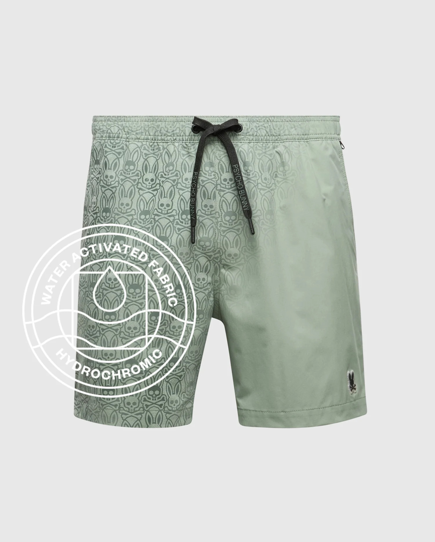 MENS SAMOS HYDROCHROMIC PRINTED SWIM TRUNK - B6W453F200 | Psycho Bunny