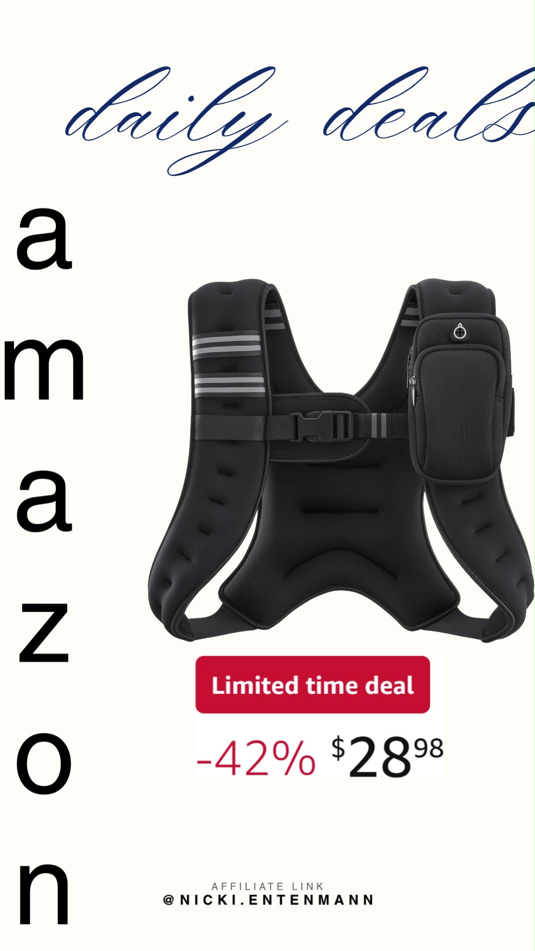 Level up your workouts with the ZELUS Weighted Vest that adds challenge and fun to every move. Feel stronger, train smarter, and own your fitness goals. 💪🔥🏃‍♀️  

#ZELUS #WeightedVest #fitnessgear #workoutaccessories #trainingequipment #homeworkout #fitlife #strengthtraining #activewear #gymessentials 

 #LTKfitnessgoals #LTKActive #LTKSaleAlert