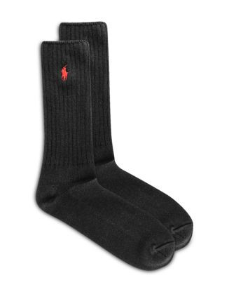 Polo Ralph Lauren Cotton Rib Crew Socks  | Bloomingdale's Men | Bloomingdale's (US)