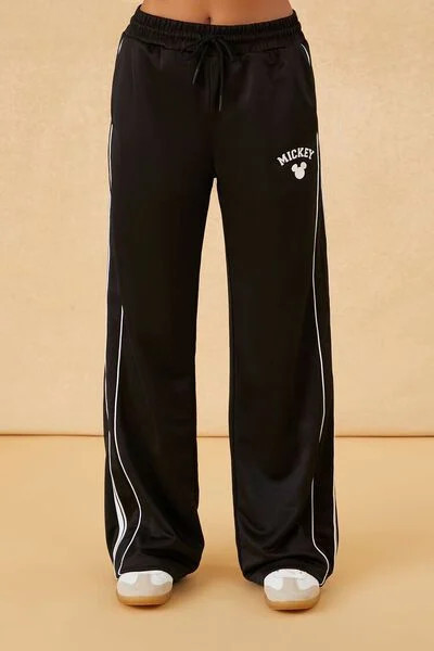 Disney Mickey Mouse Drawstring Pants | Forever 21