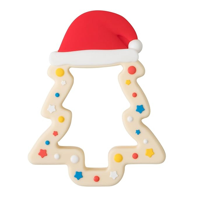 Jimibaby Christmas Teether - Teething Toy for Baby Boys & Girls, Ideal Stocking Stuffer, Comes wi... | Amazon (US)