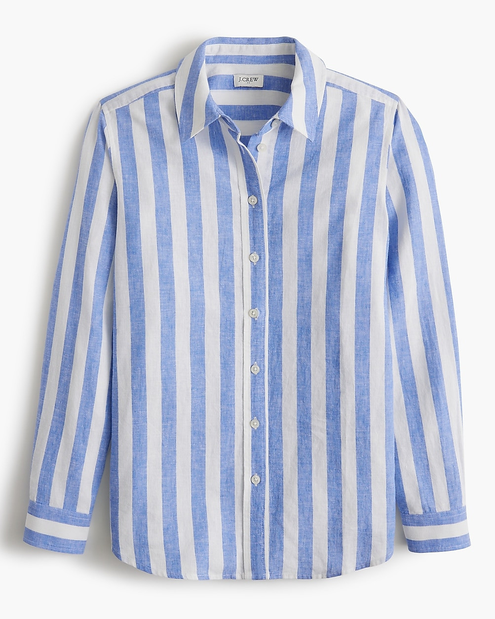 Petite linen-blend button-up shirt | J.Crew Factory