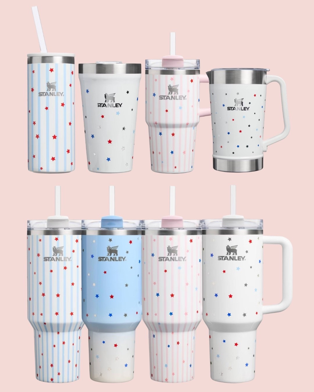 Patriotic Stanley collection available at Target on 5/17

#LTKSeasonal #LTKHome