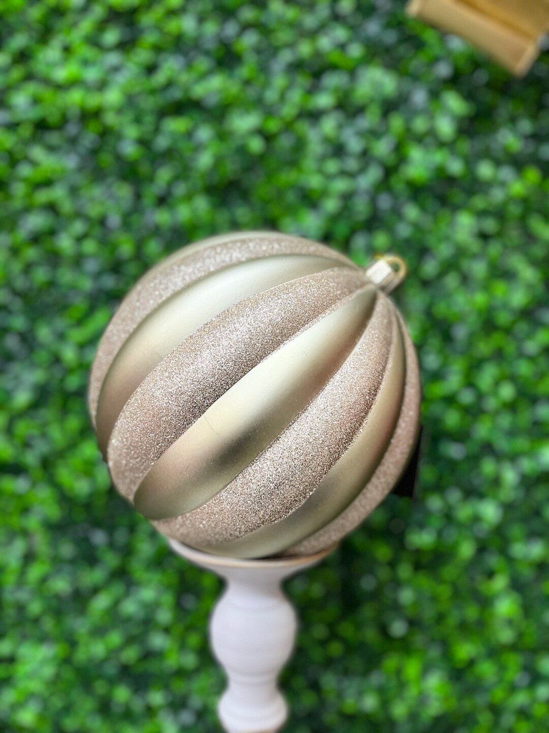 Champagne Ornament for Christmas Tree, XL Christmas Tree Ornament, Champagne Christmas Tree Ornam... | Etsy (US)