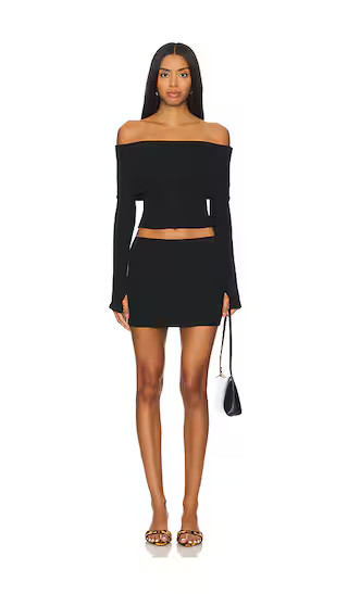 Marks Skirt Set in Black | Revolve Clothing (Global)