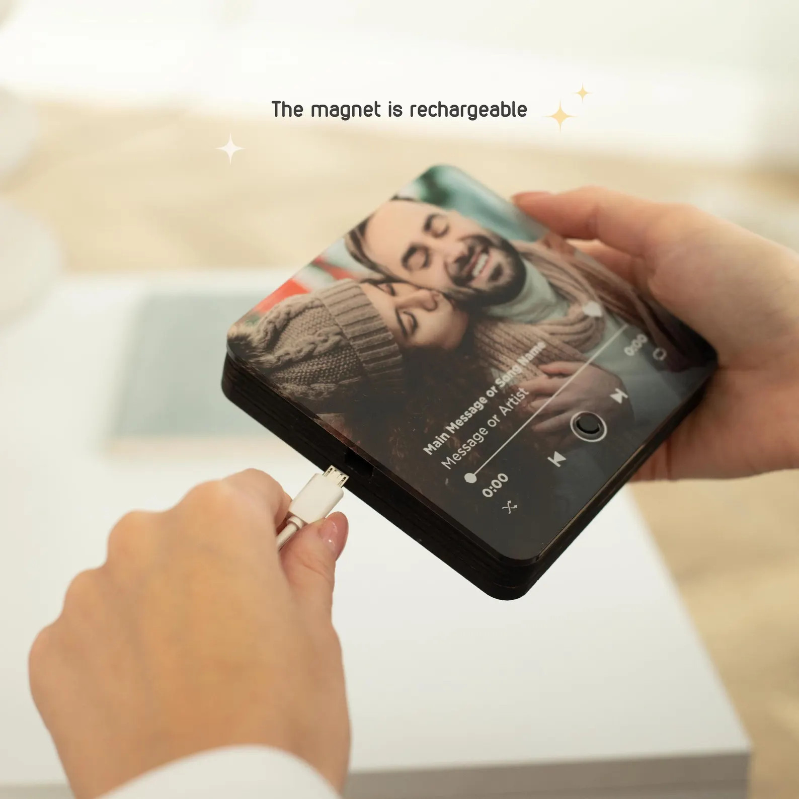 Personalized Fridge Magnet Music Album Plays Custom Song. Photo Album Cover Unique Gift for Coupl... | Etsy (US)