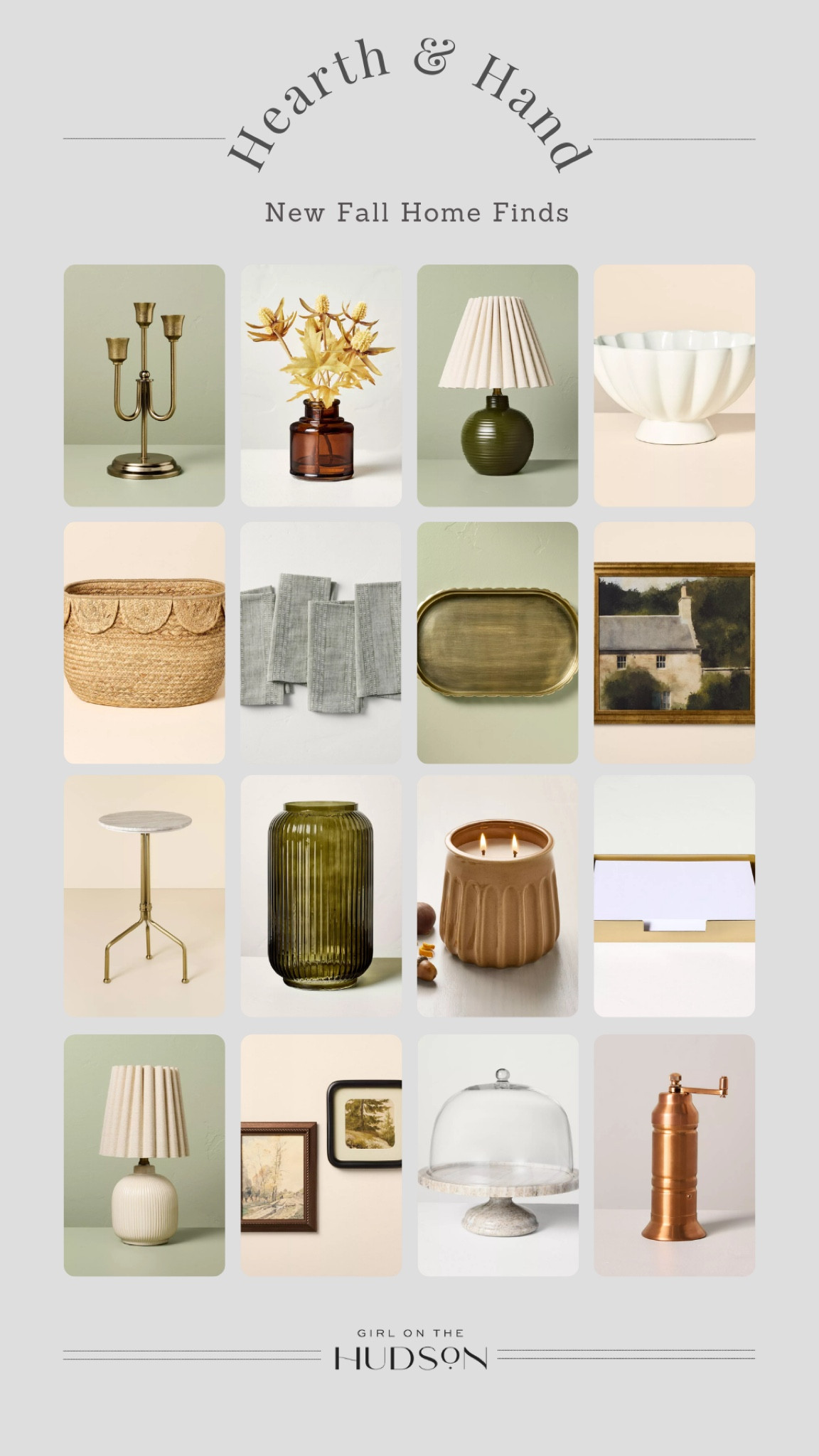 New fall finds from Target x Hearth and Hand! Love these decorative accents (the vases, mini lamps and scalloped basket are my favorite!!) 

#LTKSeasonal #LTKFindsUnder100 #LTKHome