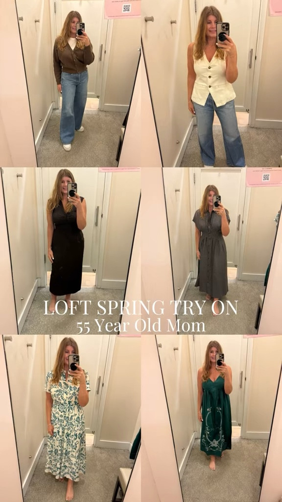 Loft Spring Try On @loft 
40% off sitewide
$50 off Dresses Today Only
#springdresses #summmerdresses #linendressee #mididresses #maxidresses
#denim #widelegjeans #relaxedjeans #dolmancardigan #vneckcardigan
#casualoutfits #easyoutfits #reallife #LTKOver50


#LTKSaleAlert #LTKmomlife #LTKPetite