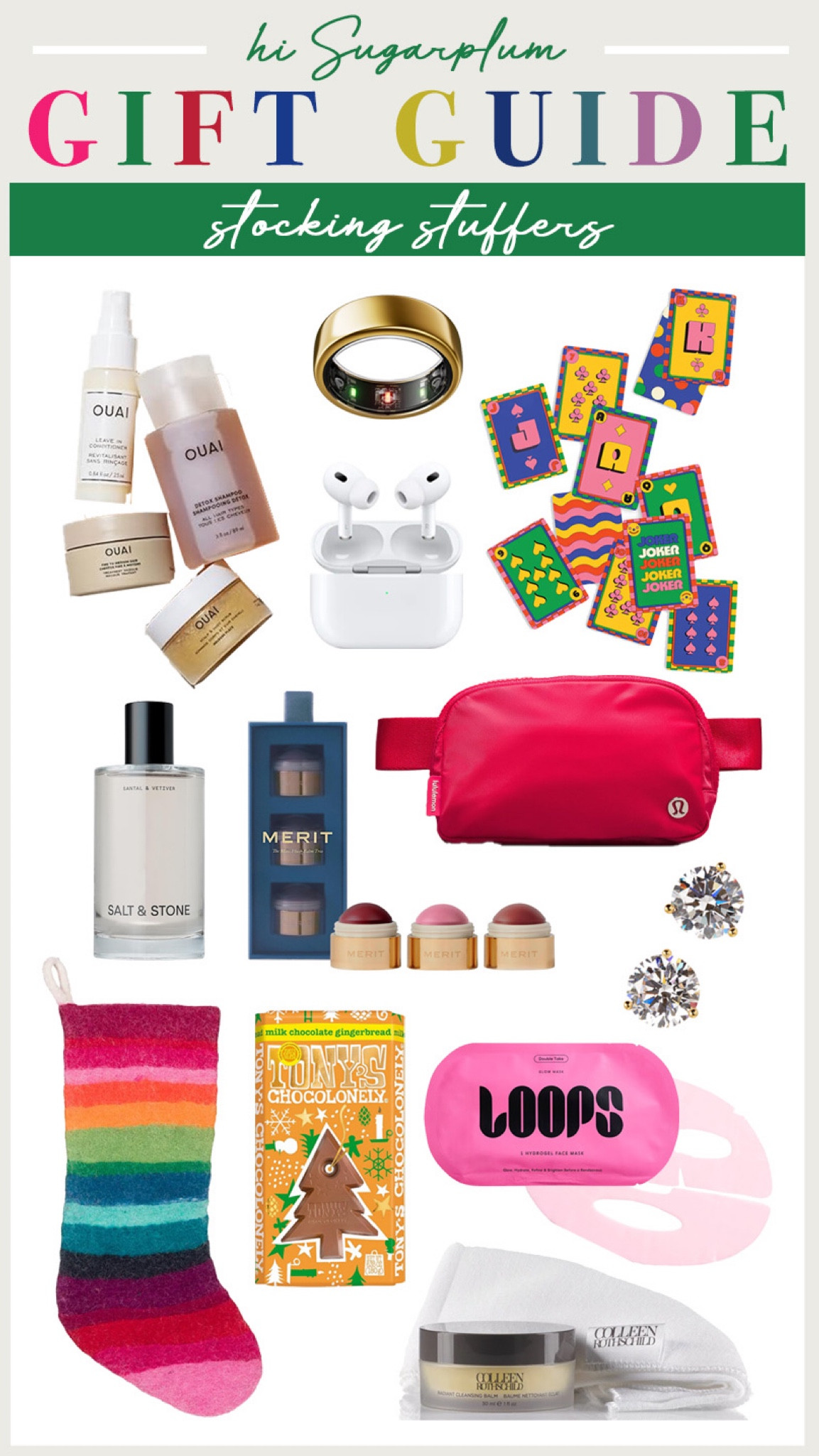 Stocking Stuffers Gift Guide | Hi Sugarplum! #sugarplumstyle #sugarplumgifts #giftguide #stockingstuffers

#LTKGiftGuide #LTKFindsUnder100 #LTKHoliday