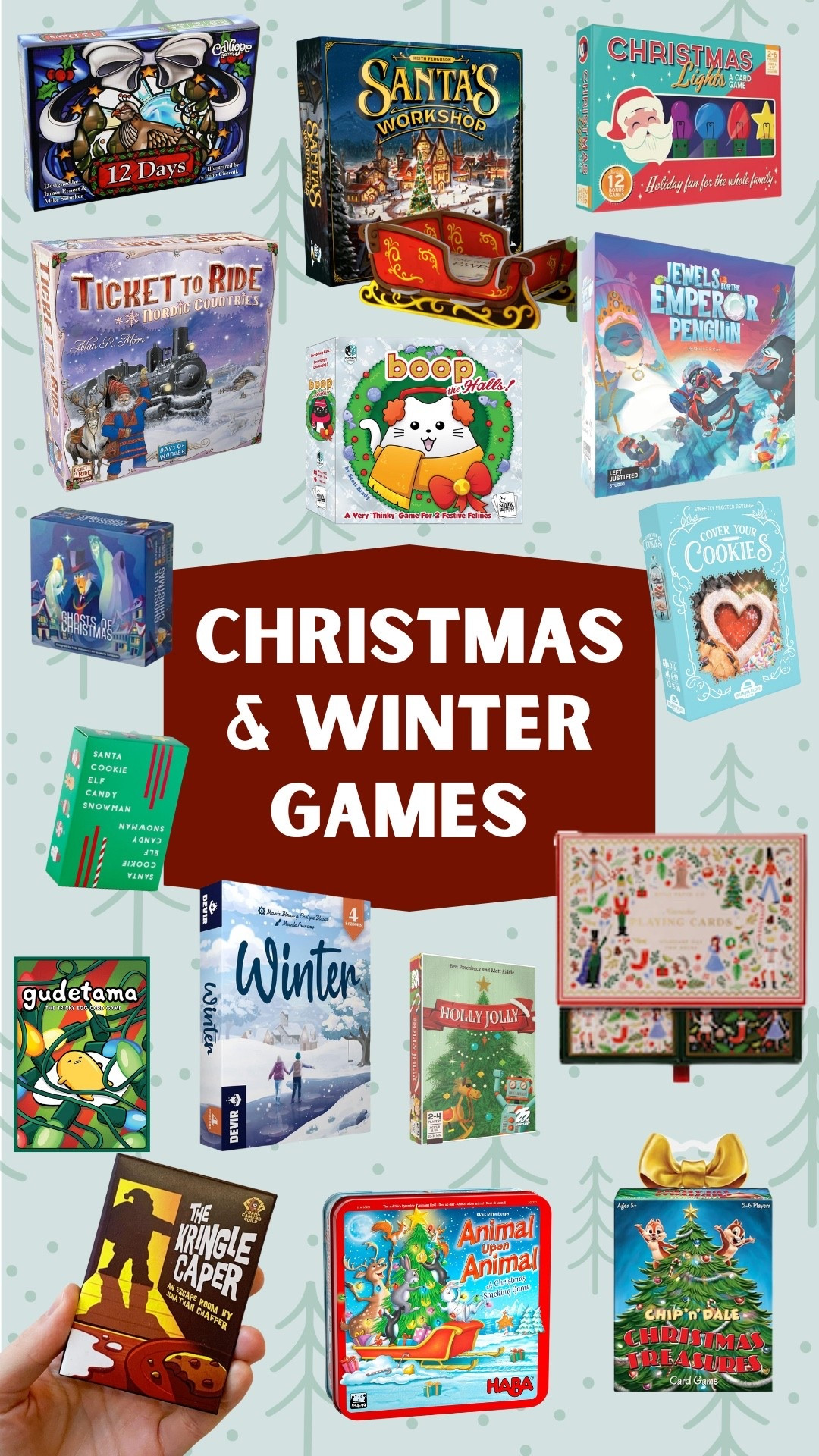 Easy to learn family games perfect for playing this winter and Christmas season!

#LTKGiftGuide #LTKHoliday #LTKSeasonal