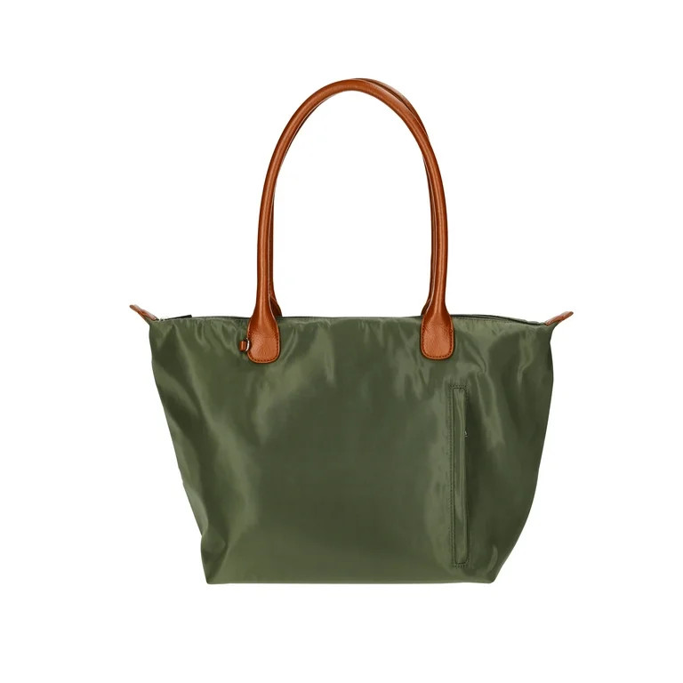 No Boundaries Women's Tote Bag, Olive | Walmart (US)