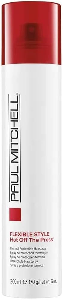 Paul Mitchell Hot Off The Press Thermal Protection Hairspray, Perfect Prep + Finish For Heat Styl... | Amazon (US)