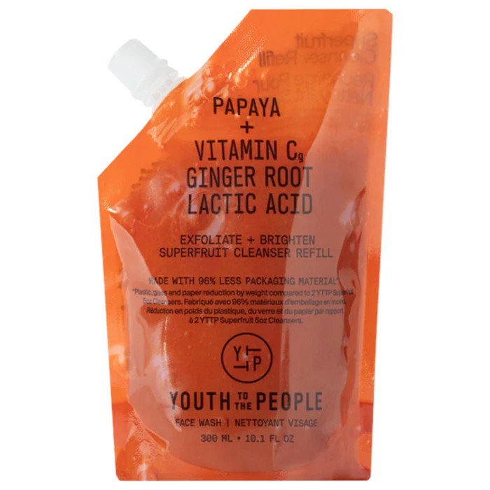 Superfruit Gentle Exfoliating Cleanser with Vitamin C + Papaya | Sephora (US)
