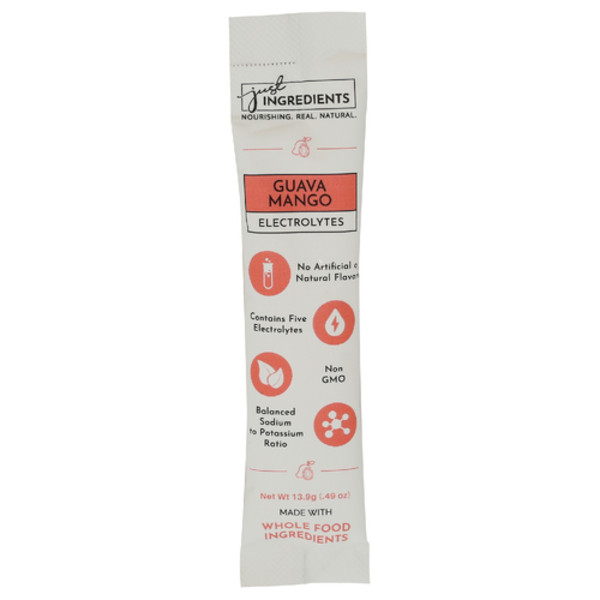 Just Ingredients Guava Mango Electrolyte Powder Packet | Instacart
