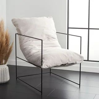 SAFAVIEH Portland Pillow Top Accent Chair | Bed Bath & Beyond