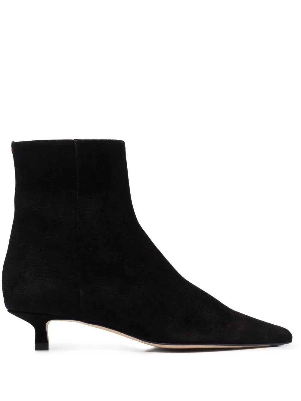 Aeyde Suede pointed-toe Boots | Black | FARFETCH | Farfetch Global