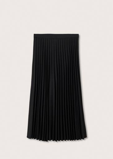 Pleated midi skirt | MANGO (US)