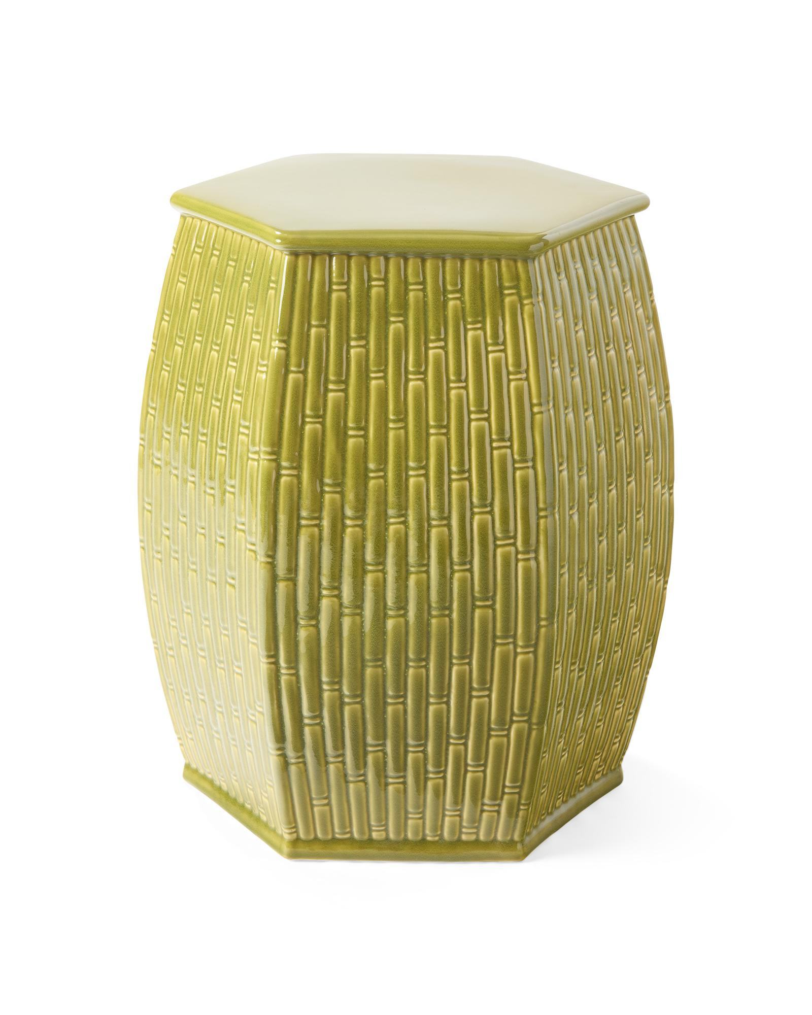 Bamboo Garden Stool | Serena and Lily