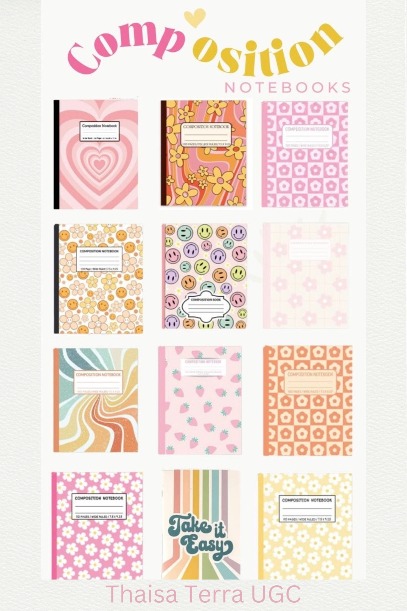 The cutest Amazon composition books 

#LTKBacktoSchool