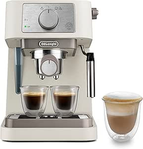 De'Longhi Manual Coffee Machine Stilosa EC260.CR, 15 Bar Pressure, Cappuccino System, Automatic S... | Amazon (UK)
