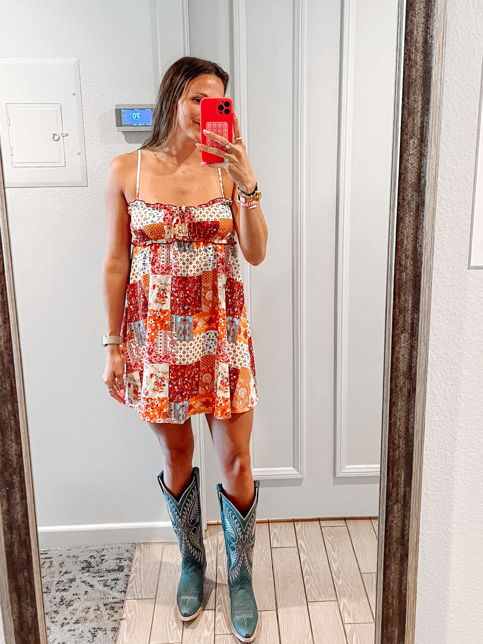 stagecoach outfit (boots are from Corral from Boot Barn but I can’t link them!)