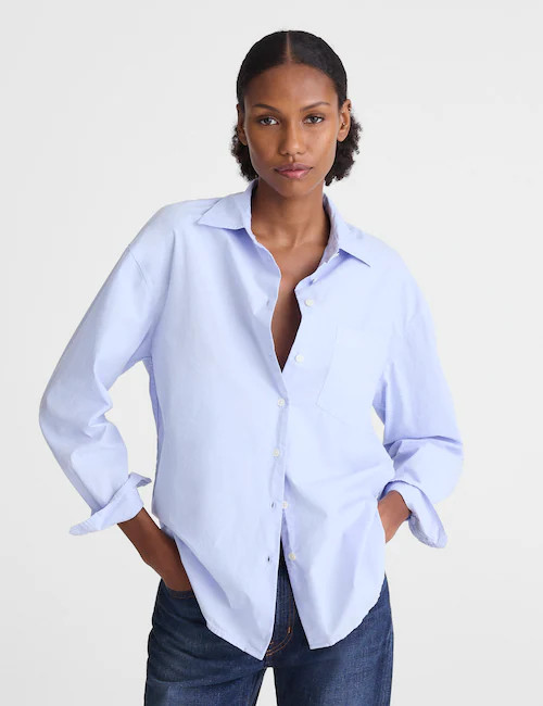 The Easy Shirt in Poplin | Madewell