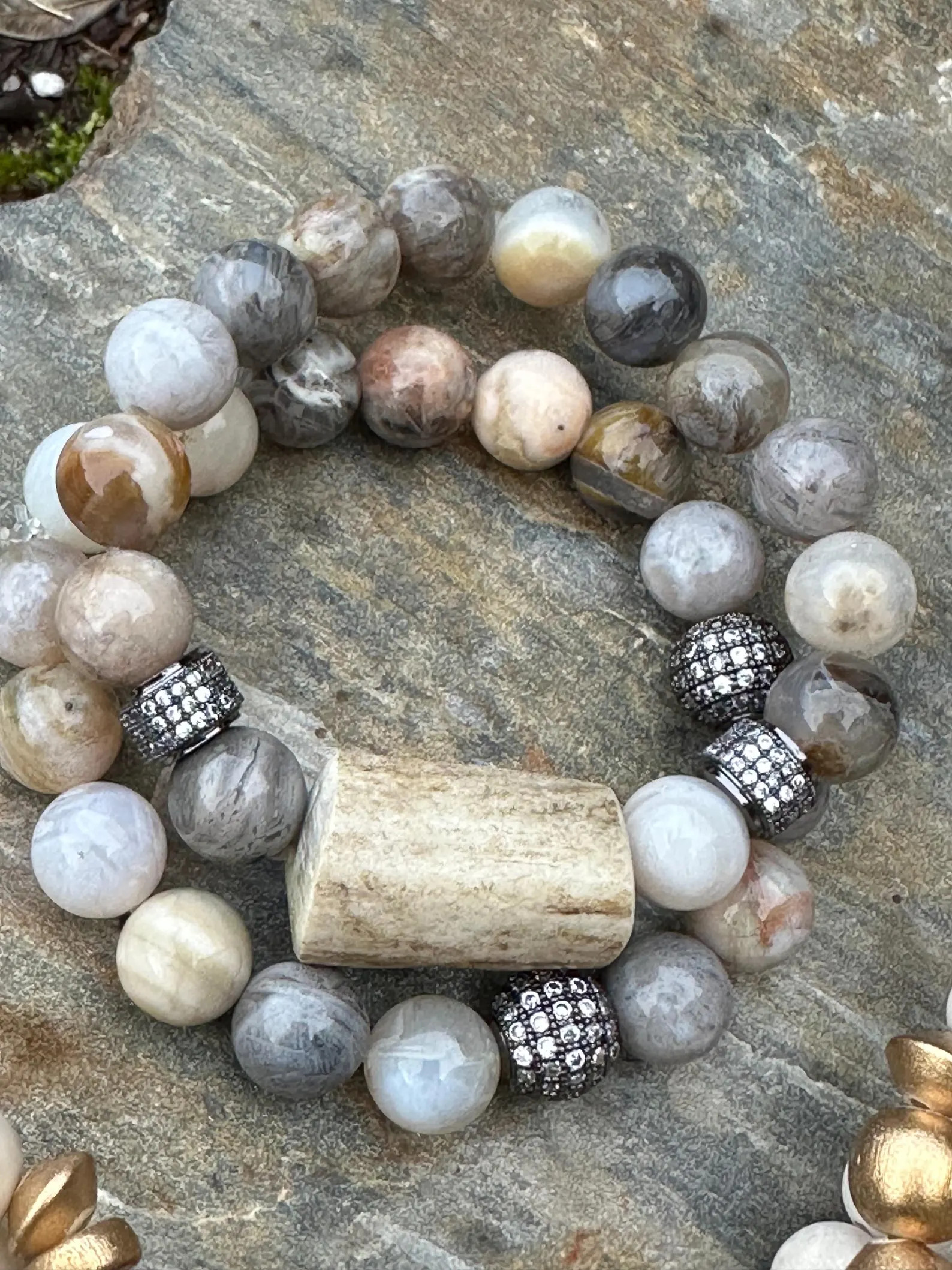 Pavé Antler Bracelet Set | Etsy (Global)