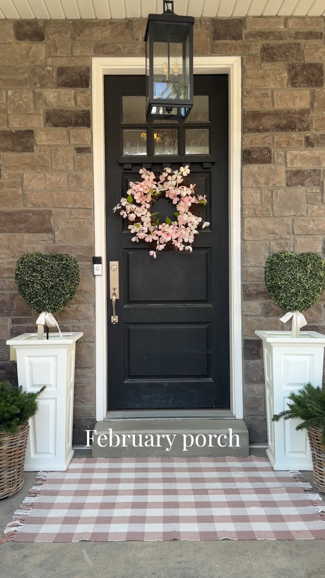 February porch, Valentine’s Day porch! 

#LTKValentine #LTKSeasonal #LTKHome