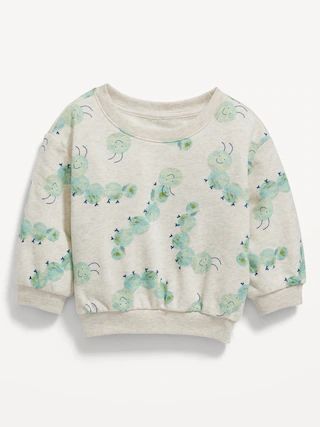 Unisex Printed Crew-Neck Sweatshirt for Baby | Old Navy (US)