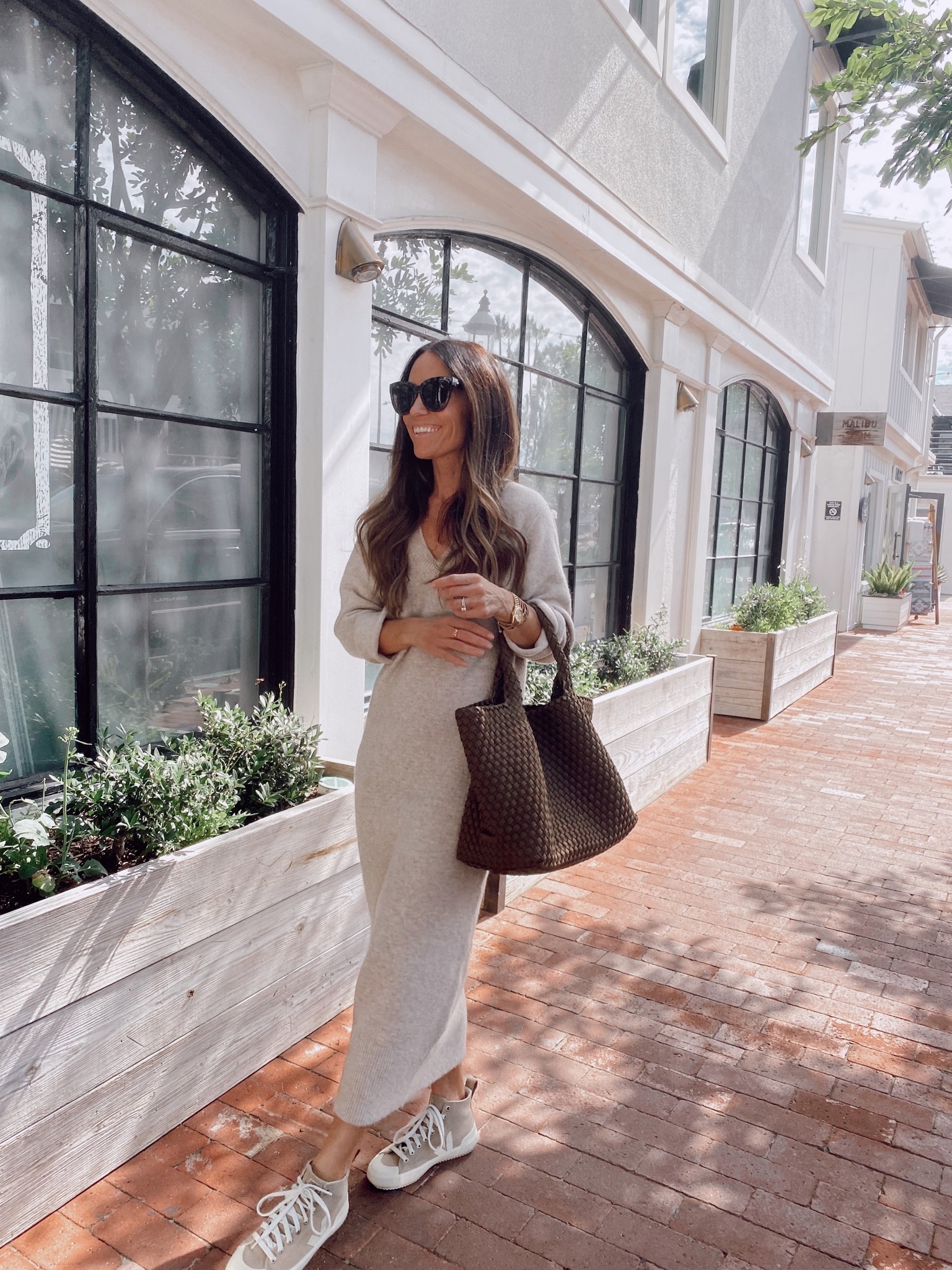 Today’s outfit
Oatmeal sweater dress (fits tts, bought my regular size) 
And tan high top sneakers 
Fall outfit 

#LTKSeasonal #LTKstyletip
