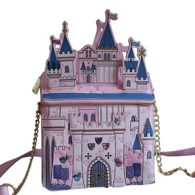 Loungefly Disney Sleeping Beauty 65th Anniversary Castle Figural Crossbody Bag | eBay US