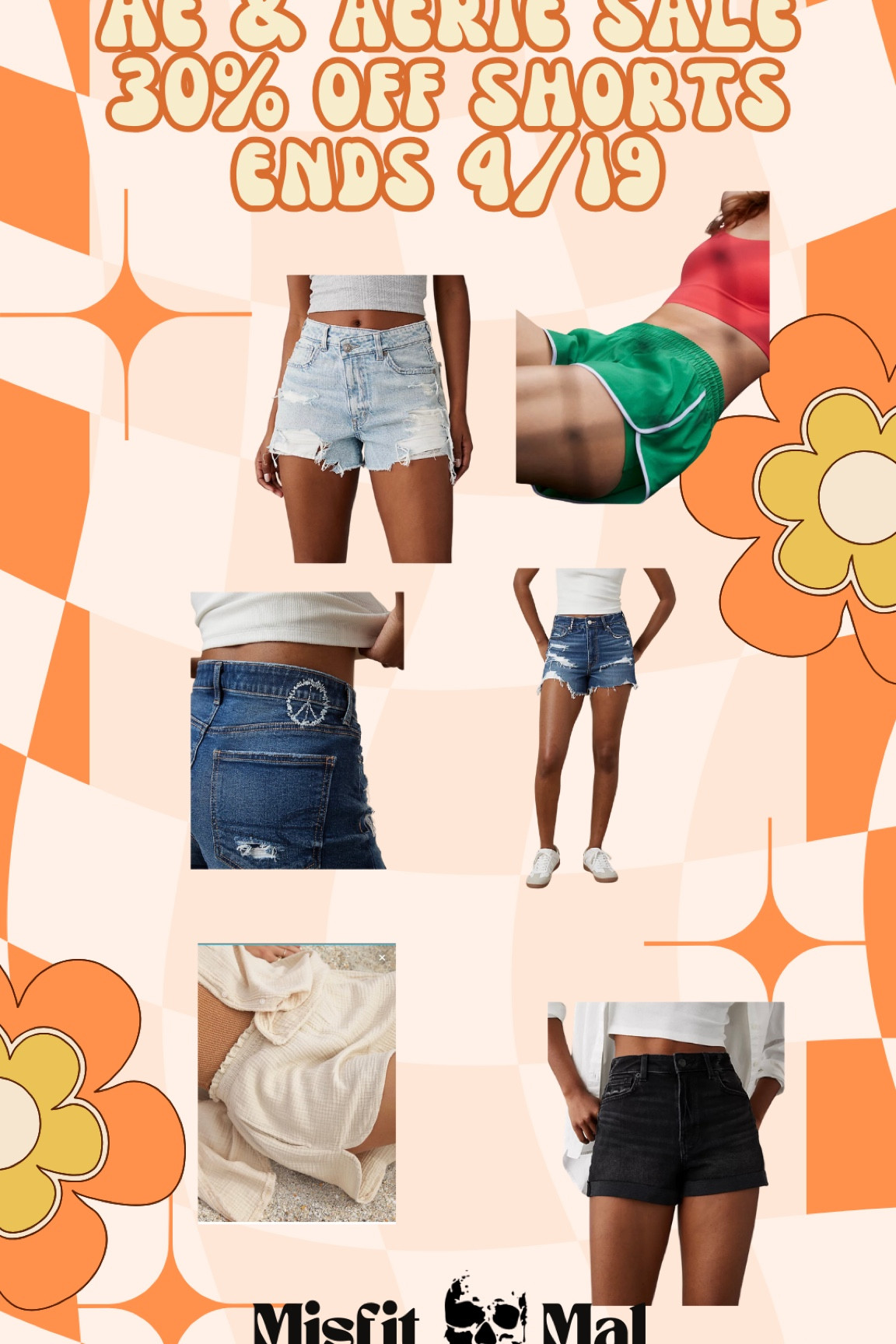 American Eagle & Aerie are having a shorts sale!! You’ll get an EXTRA 30% off! So many styles are already on sale too! From jean shorts, to active and poolside, Ae has you covered! For reference, I’m 5’8”, 175lbs, and usually wear a 12 in AE. :) 

#LTKmidsize #LTKsalealert #LTKSeasonal