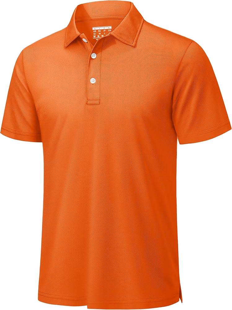 TACVASEN Mens Golf Shirt Dry Fit Mens Polo Shirts Short Sleeve Performance Golf Polos for Men wit... | Amazon (US)