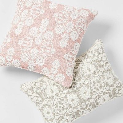 Cotton Textured Throw Pillow - Threshold™ | Target