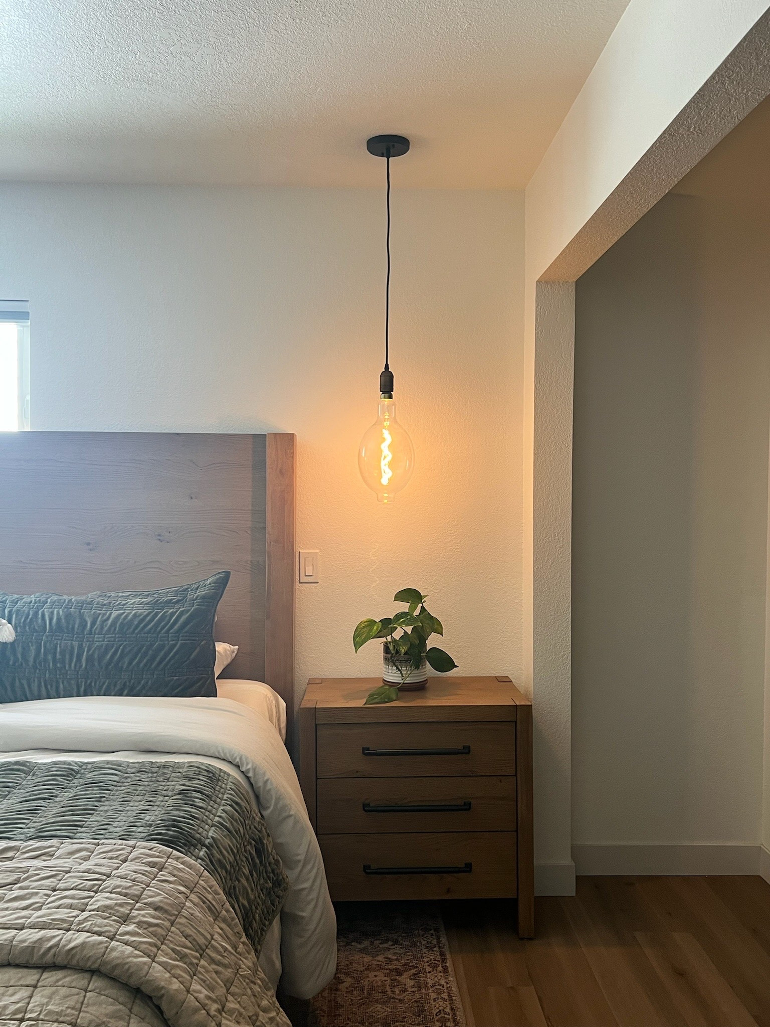 These nightstands are such great quality, they come fully assembled. You can get the matching dresser with soft close drawers! 

#LTKHome