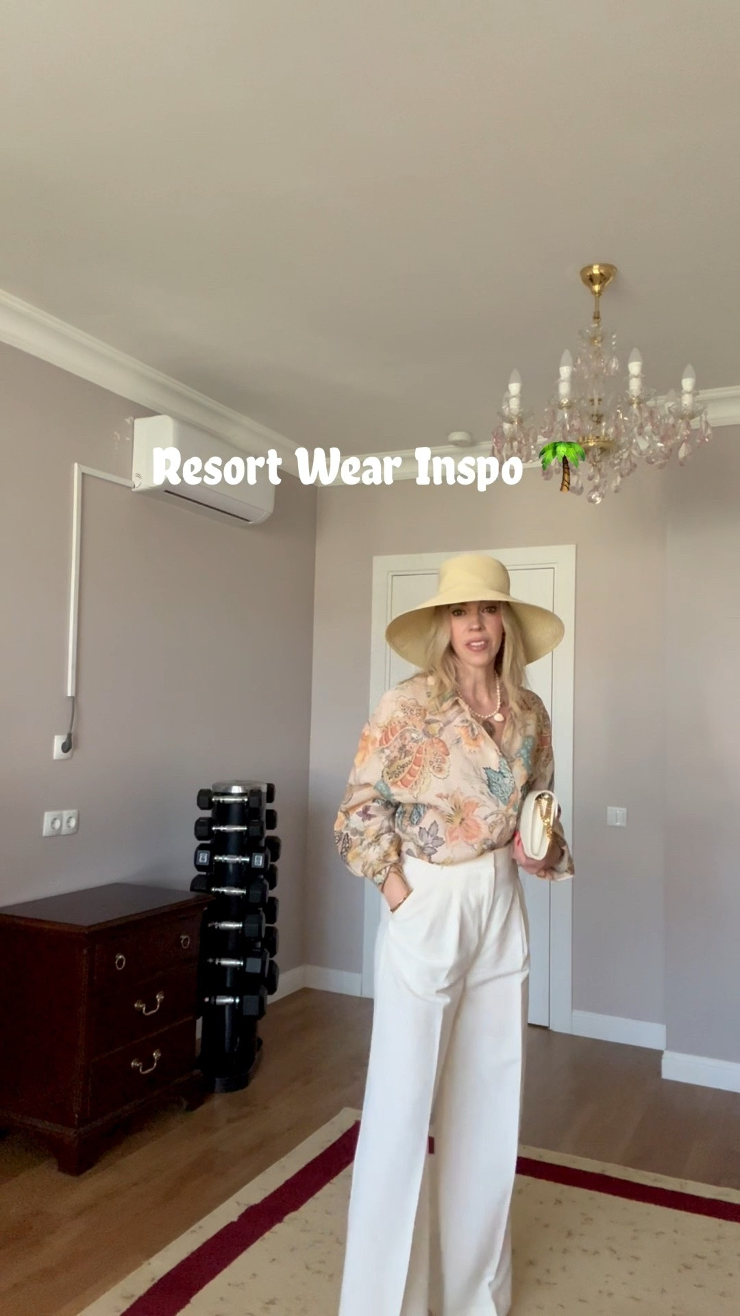 Resort wear outfit, beach dinner date, date night outfit, travel style, linen shirt, white linen pants, straw hat

#LTKgrwm #LTKOver40 #LTKTravel