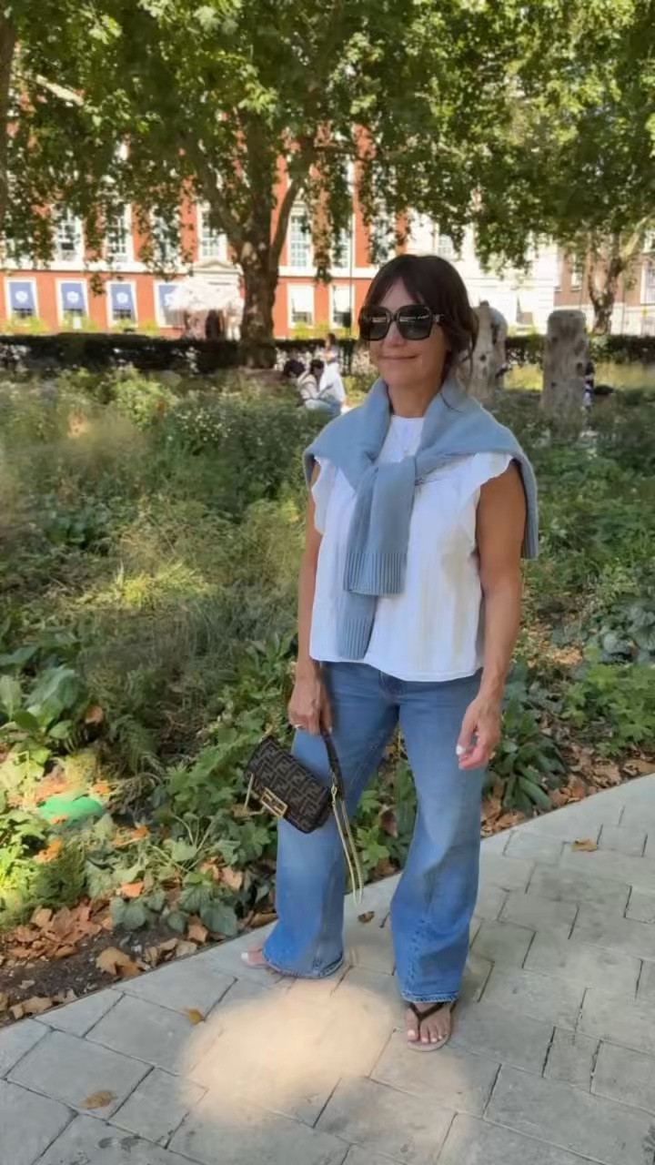 Full circle moment!!! ✨👉🏻 Every now and then a new jean rolls in and quietly starts selling out. This is how all the cool trends begin, and it’s one of the really exciting things about working in fashion. Last year, I picked up the Mother Bookie jeans at Selfridges in London. Silly, really, because the price was double — but the weather was cooler than I expected, and I just wanted something to wear out for dinner with my cousins.

Fast forward to this spring, when the jean landed at Nordstrom and sold out almost immediately. Now it’s back, and there are also some new versions that have just arrived, including this new twist seam.

And now here I am wearing them again in London just one year later! I had no idea these would become one of the “it” jeans of the moment! 

It’s a mid-rise, boot cut style, and it’s one worth trying. (For reference, I took my usual size 27.) 

Because it’s made of rigid denim, it isn’t super stretchy — but it does give, and once it does, you’ll never want to wash them!

#LTKootd #LTKstorytime #LTKdayinmylife