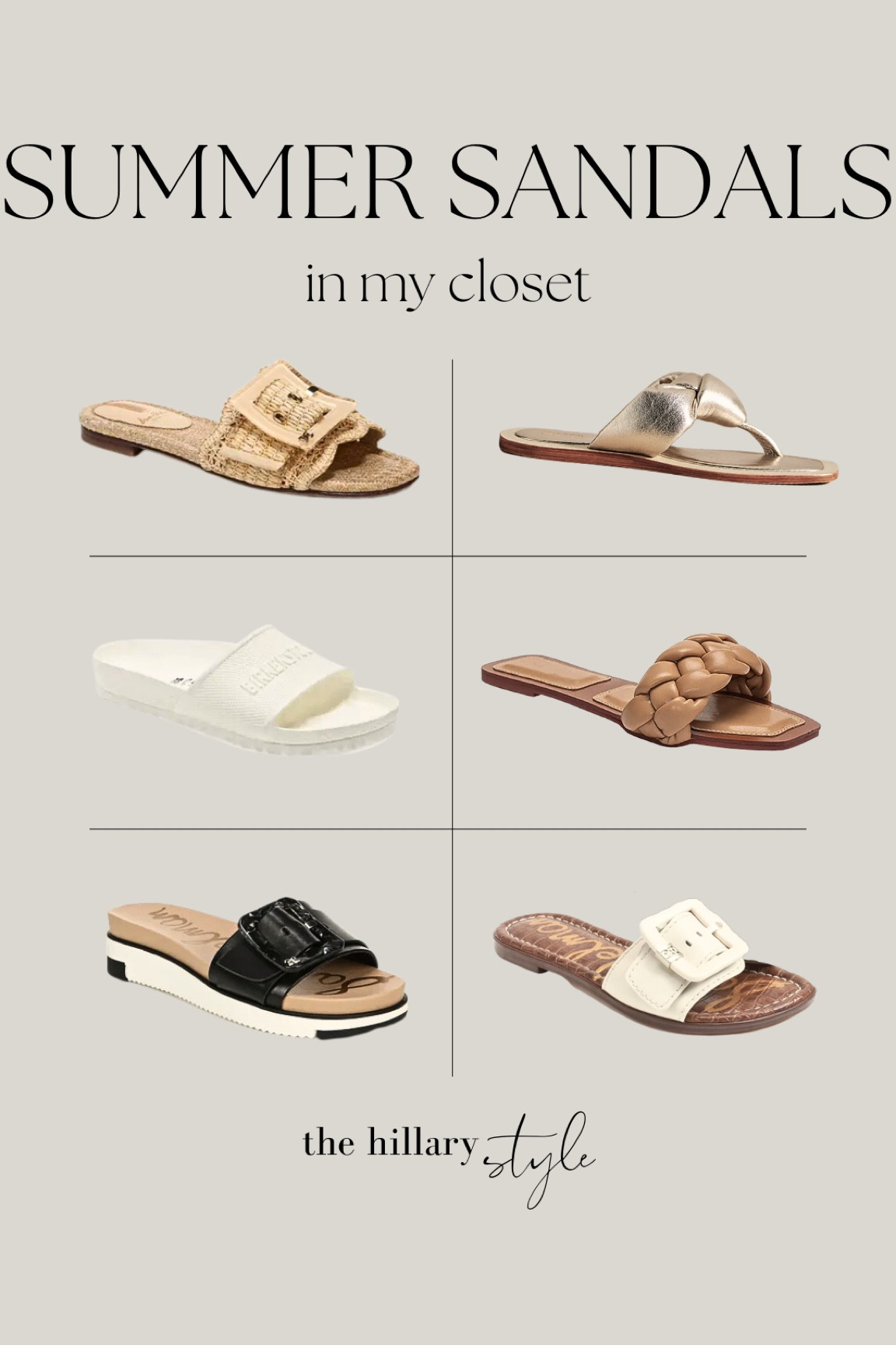 Summer Sandals In My Closet

Sandals, Slides, Nordstrom Fashion, Summer Fashion, Vacation Fashion, Sam Edelman, Nordstrom, Nordstrom Fashion, Nordstrom Shoes, Woven Slides, Summer Sandals, Anthropologie, Anthropologie Sandals, Amazon, Found It On Amazon, Amazon Fashion, Amazon Shoes, Birkenstock, Birkenstock Slides

#LTKSeasonal #LTKshoecrush #LTKstyletip