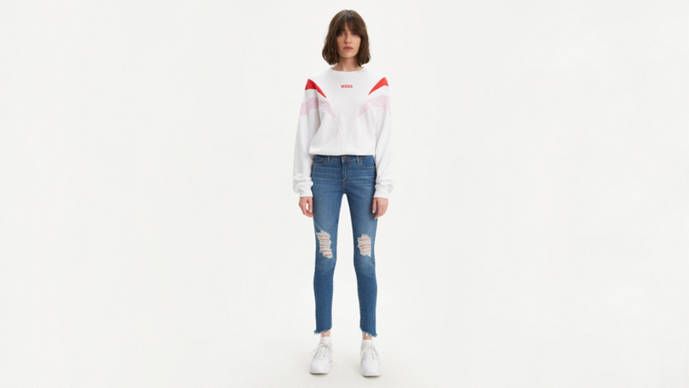 710 Super Skinny Ripped Women's Jeans | LEVI'S (US)