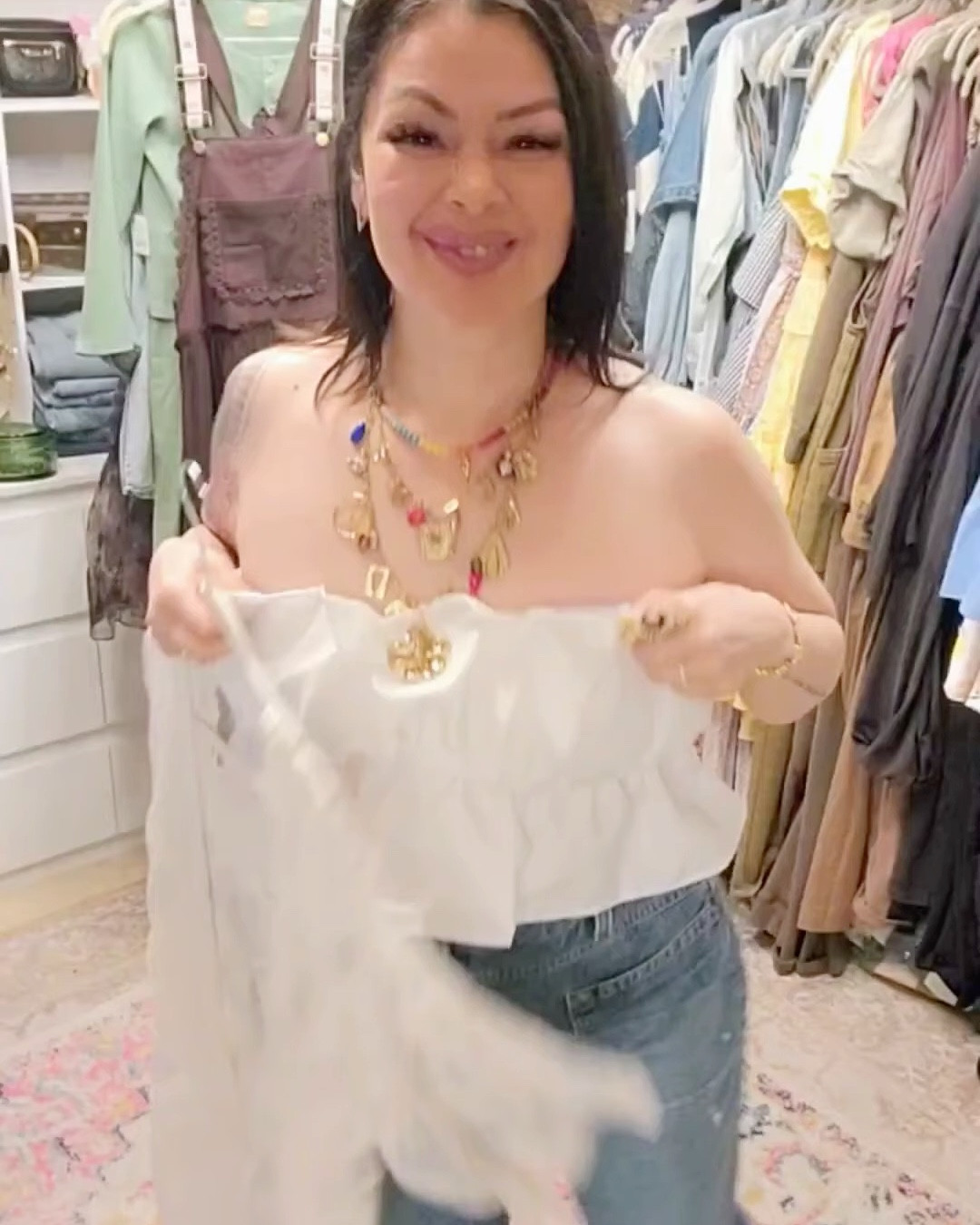 Wearing a size 28 in the pants. Shoes are tts. Necklace is a must have. Too is perfect & duster are pieces to treasure.


#LTKPetite #LTKOver40 #LTKStyleTip