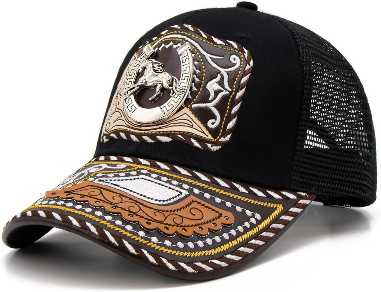 TOPACC Western Trucker Hat for Men Women Cowboy Country Hat Snapback Cap | Amazon (US)