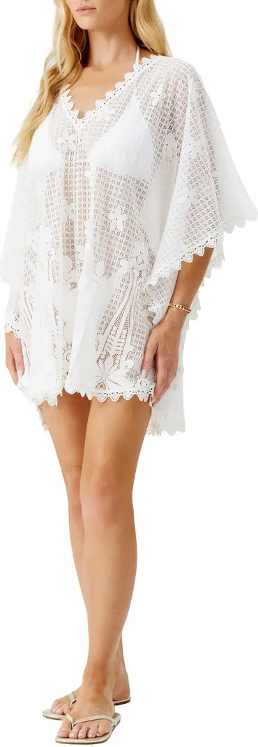 Melissa Odabash Josie Open Knit Cover-Up Caftan | Nordstrom | Nordstrom
