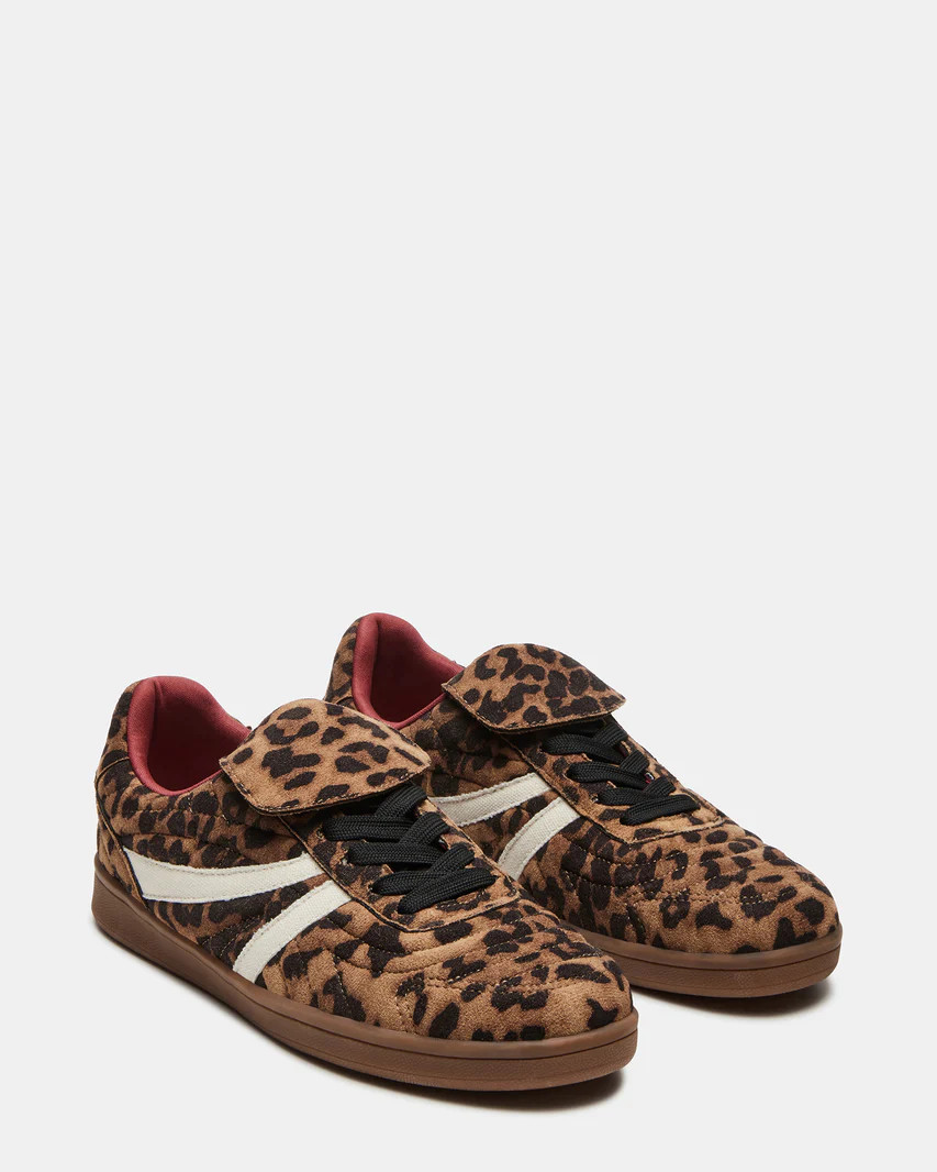 MADRID Leopard Low-Top Sneaker | Women's Sneakers | Steve Madden (US)