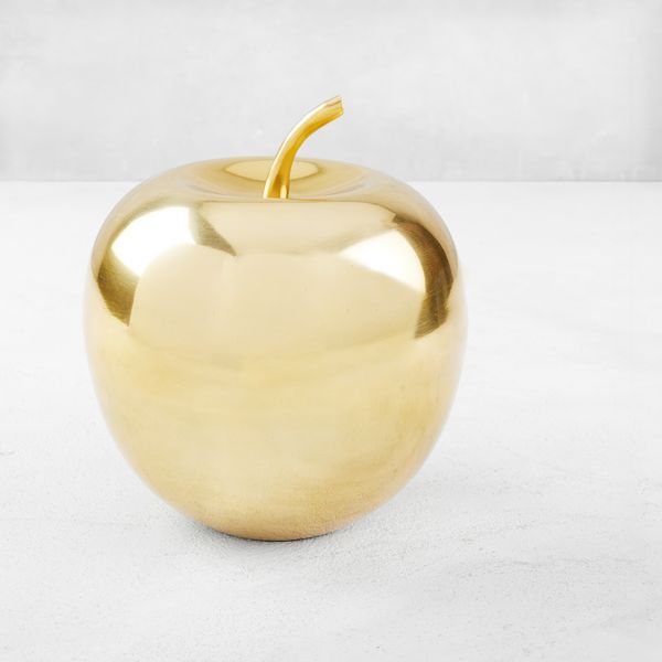Gold Oversized Apple | Z Gallerie