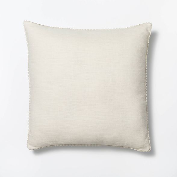 Target/Home/Home Decor/Throw Pillows‎Chambray Throw Pillow with Lace Trim - Threshold™ design... | Target