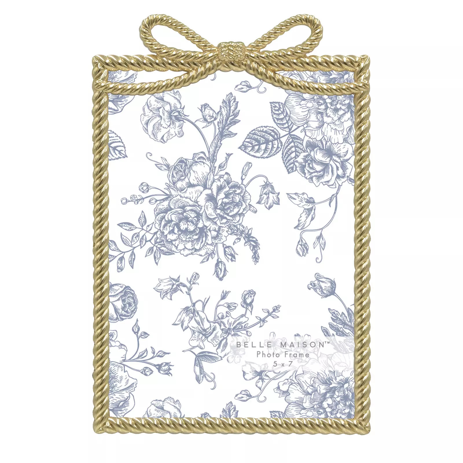Belle Maison Gold Bow Cast Metal Frame | Kohl's